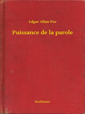 cover image of Puissance de la parole